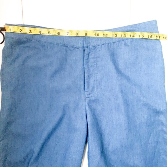 NWT lucca high waisted culottes denim large - Picture 8 of 9